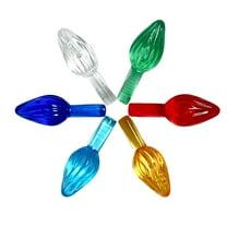 National Artcraft Small Assorted Plastic Ornaments For Decorating Ceramic Christmas Trees and Other Crafts