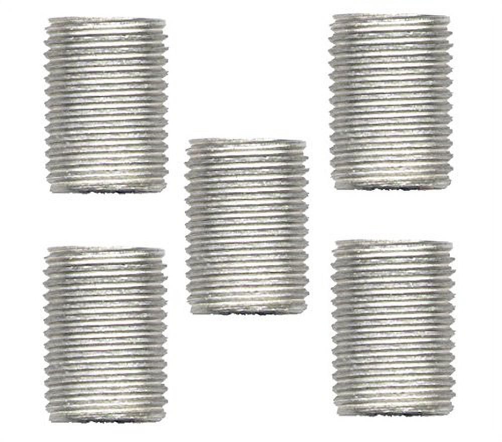 National Artcraft Threaded Pipe Nipple for Lamp-Making - 1/2" Long