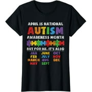 National Autism Awerness Month Autistic Kids Awareness Gift T-Shirt