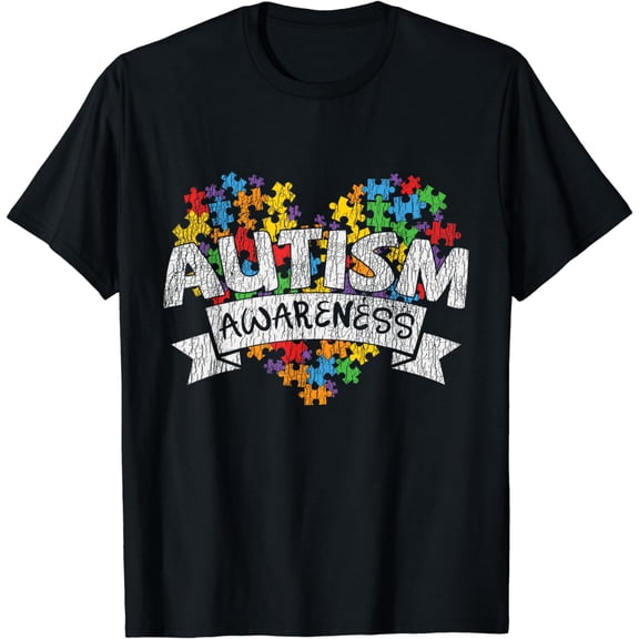 National Autism Awerness Month Autistic Kids Awareness Gift T-Shirt