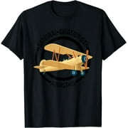 National Aviation Day Gift for Pilots and Airshow Fans T-Shirt