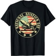 thumbnail image 1 of National Aviation Day T-Shirt Vintage Airplane Pilot T-Shirt, 1 of 3