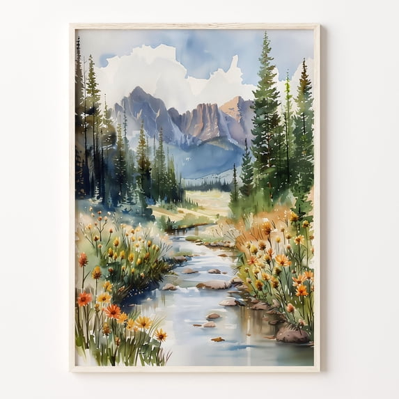 National Banff Park Canada Travel Poster , Poster Print Only - Walmart.com
