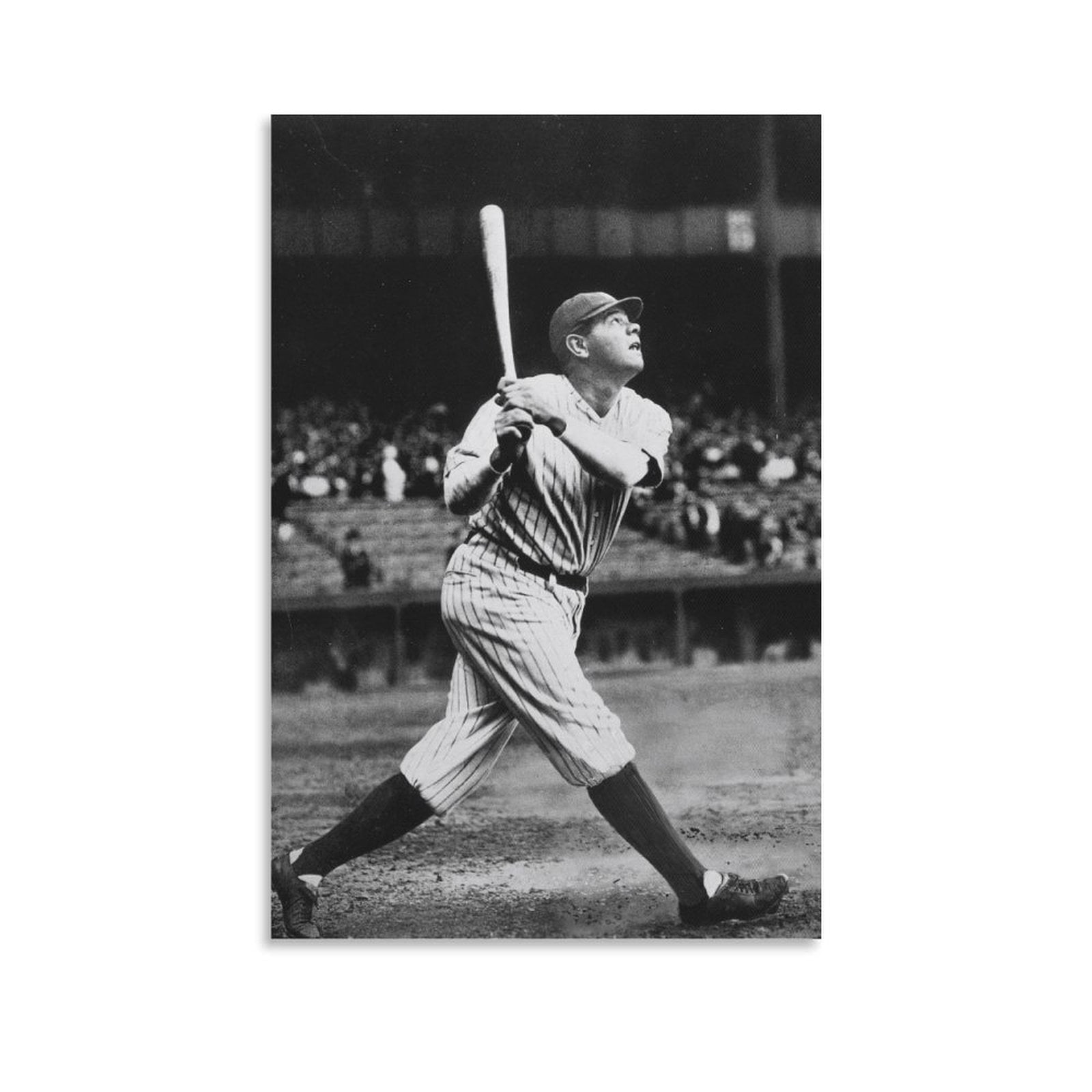 National Baseball Hall of Fame Inductees Babe Ruth Poster Artworks ...