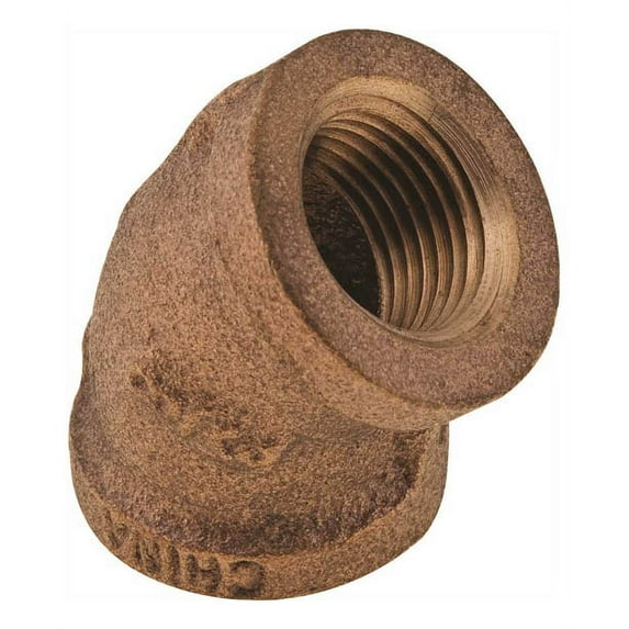 National Brand Alternative 102-12 BRASS ELBOW 45 DEGREE, 3/4 IN., LEAD FREE