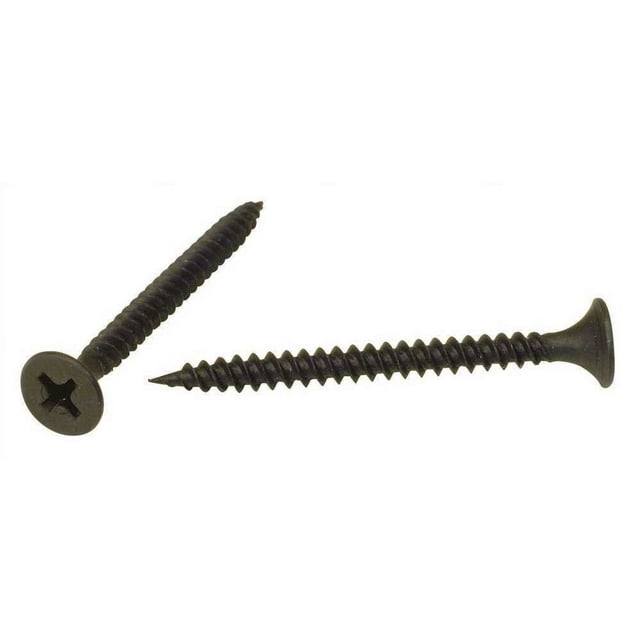 National Brand Alternative DR1P0080300OB-LB1 #8 x 3 in. Phillips Drive Bugle Head Phosphate Coated Drywall Screws