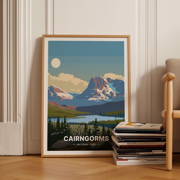 Aec Tech Landscape National Cairngorms Park Scottish Highlands Winter Landscape C20-1391 ...