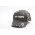 thumbnail image 1 of Dodge Ram Mossy Oak DNA Camo Baseball Cap – Mid Profile Structured Hat, Mesh Back, Weathered Cotton, Adjustable Closure, 1 of 5
