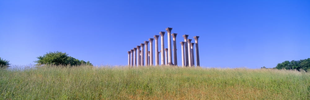 National Capitol Columns National Arboretum Washington DC Canvas Art - Panoramic Images (27 x 9)