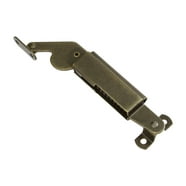 Universal Friction Lid Support - Brass Finish Steel Hinge With Nylon Washer (6 Inch, Left Or Right Mount)