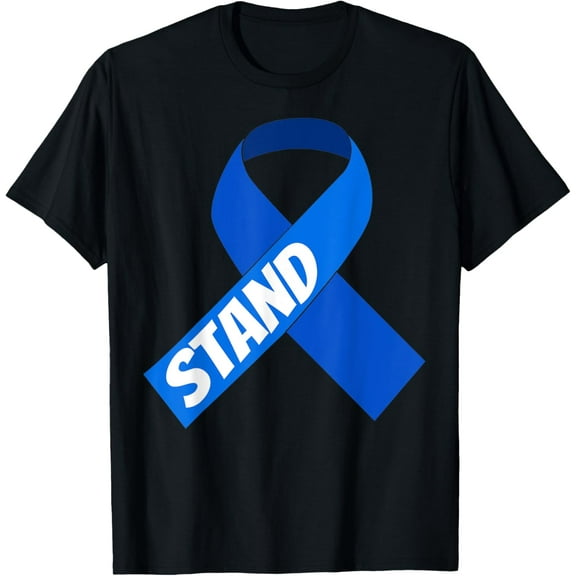 National Child Abuse prevention month shirt Blue Ribbon sign T-Shirt