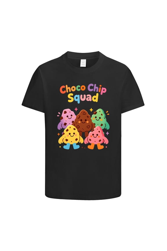 National Chocolate Chip Day T-Shirt, Chocolate Chip Cookie Day Graphic Tee, Dessert Lover T-Shirt, Novelty Cookie Lover Shirt, Cookies Clothing for Men, Women, Boys and Girls, Cookie Shirt (L)