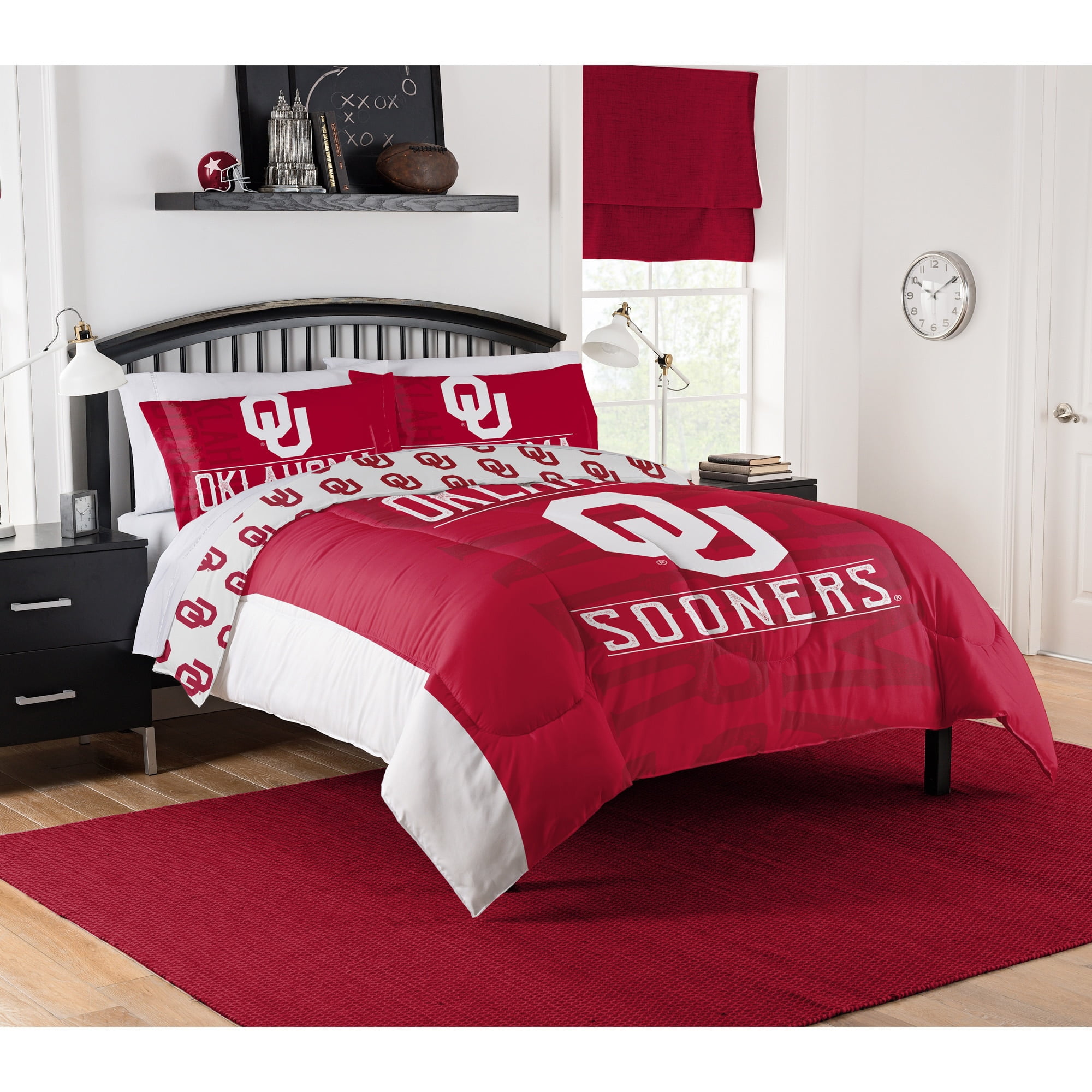 National Collegiate Athletic Association Oklahoma Sooners Polyester Comforter, Full/Queen