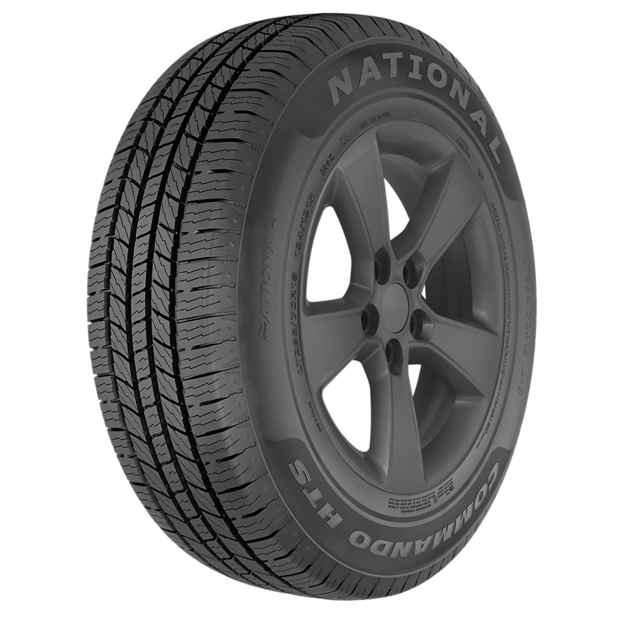National Commando HTS All Season 235/65R18 106H Light Truck Tire Fits