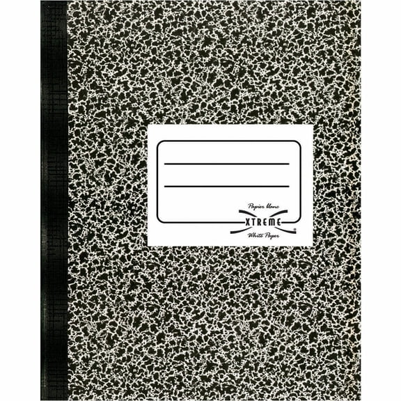 National Composition Book, Wide/Margin Rule, 10 x 7 7/8, White, 80 Sheets -RED43460