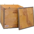 thumbnail image 1 of Global Industrial 4 Panel Hinged Shipping Crate w/ Lid 23-1/4""L x 23-1/4""W x 2, 1 of 1