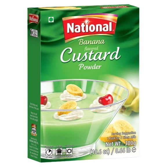 National Custard Banana 300g