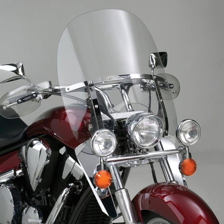 National Cycle N21105 SwitchBlade 2-Up Windshield - Clear