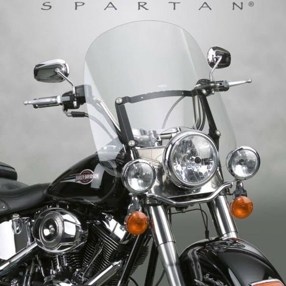 National Cycle N21200 Spartan Windshield - 18.50in - Clear