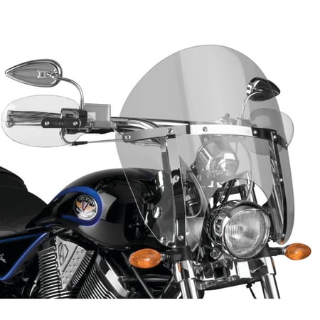 National Cycle N21406 SwitchBlade Chopped Windshield - Tint (Tinted)