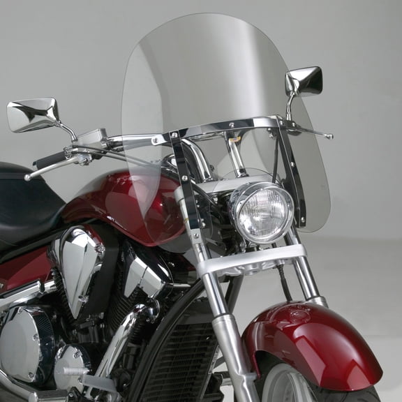 National Cycle N2301A Dakota High-Impact Acrylic Windshields 4.5mm Windshield - 18.25in. H x 22in. W