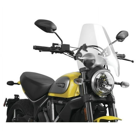 National Cycle N25040 Deflector Screen DX for 7/8in. Handlebars - 15.5in. - Clear