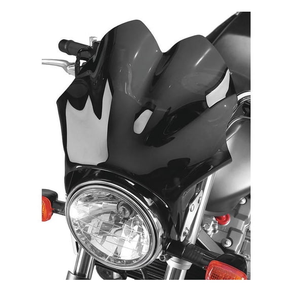 National Cycle F-18 Sport Fairing Windshield, Dark Tint, Lexan Polycarbonate, Headlight Mount, Street Motorcycle (N2528)
