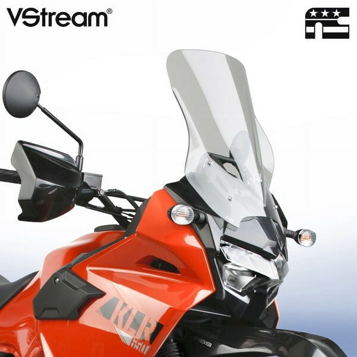【AAKE】SEE-THROUGH OVER WIND JP Gara Wind Screen Kawasaki ZX 6R 2023+ - MOTOKING STORE