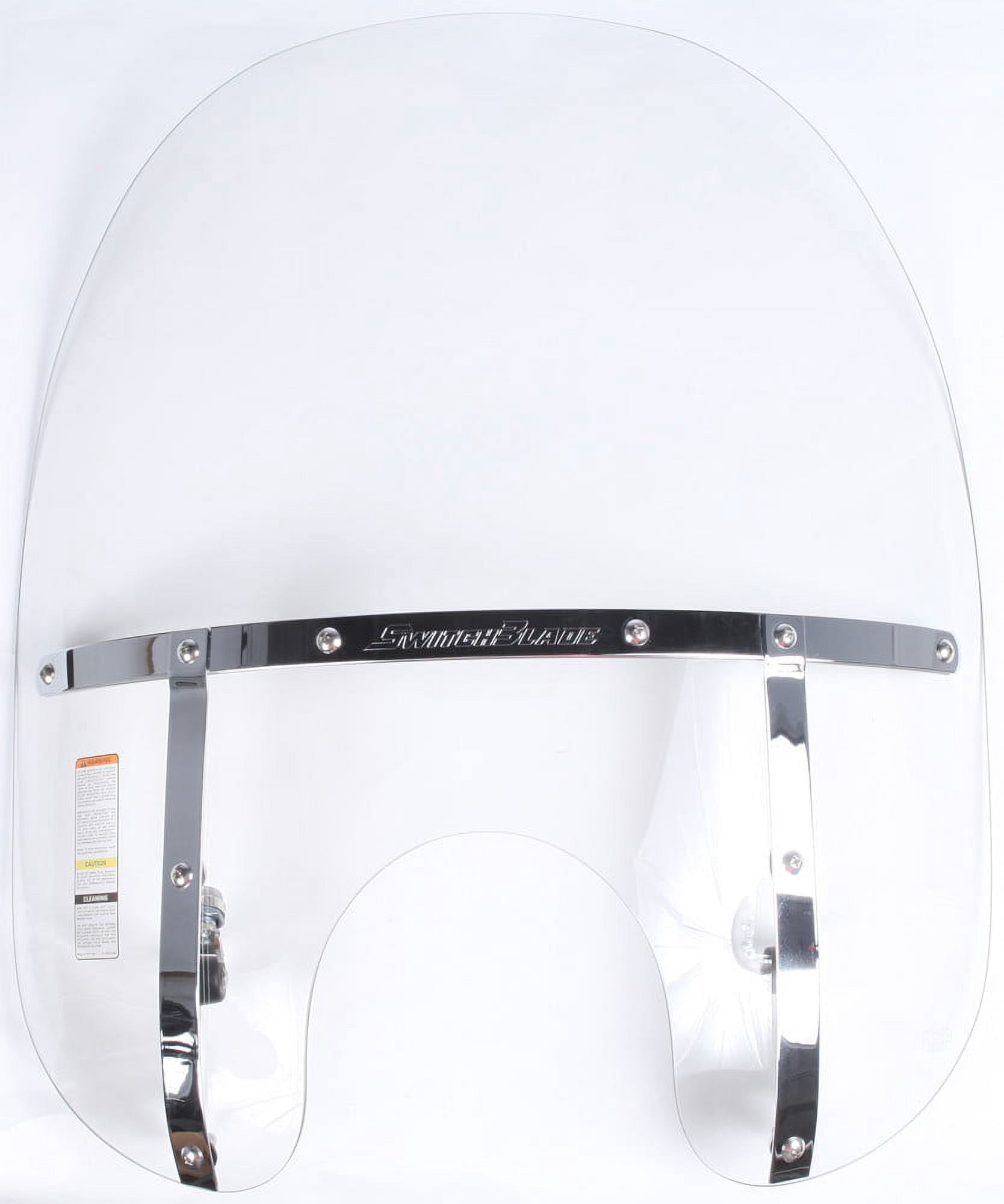 National Cycle Switchblade 2-Up Clear Windshield For Harley Davidson 1980-2010 N21119A