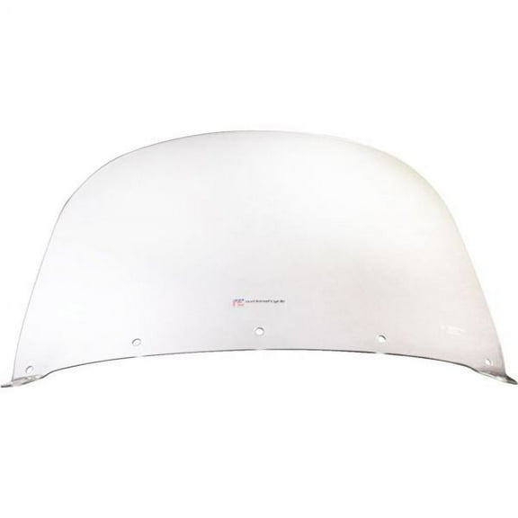 National Cycle 11-3/4" Clear Replacement Windshield for Harley-Davidson FLH/FLHT Touring, FMR Hardcoated Lexan Polycarbonate (20010)