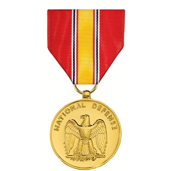 National Defense Service Medal Anodized Full Size
