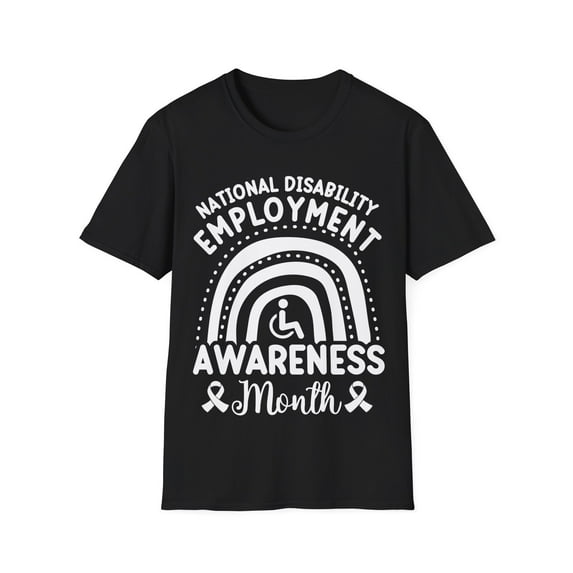 National Disability Employment Awareness Month Unisex Softstyle T-Shirt