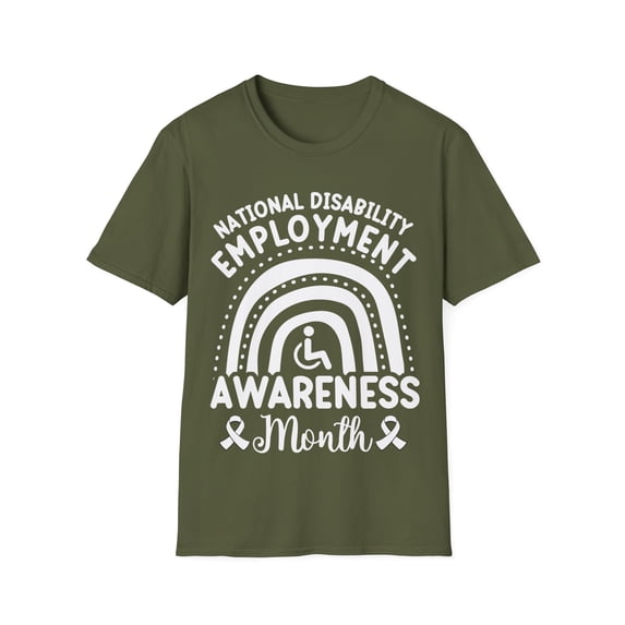 National Disability Employment Awareness Month Unisex Softstyle T-Shirt
