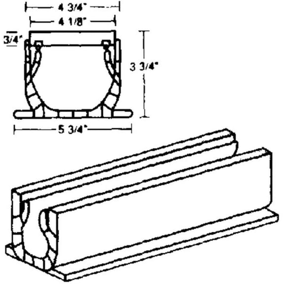 National Diversified 400-1 Spee-D Channel Drain