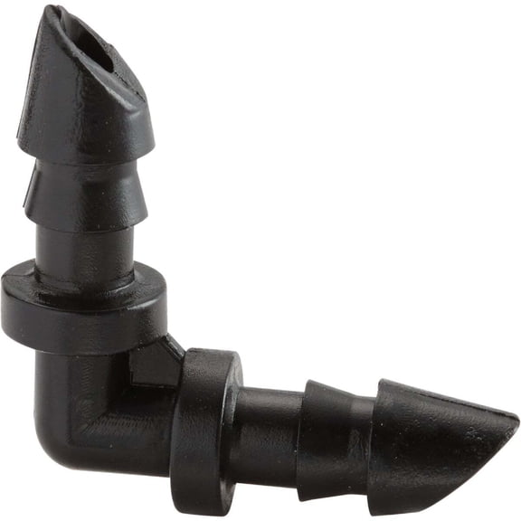 Raindrip 1/4 In. Double Barbed Elbow Fitting - Barbed - 25 Pack