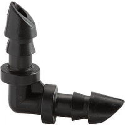 Raindrip 1/4 In. Double Barbed Elbow Fitting - Barbed - 25 Pack