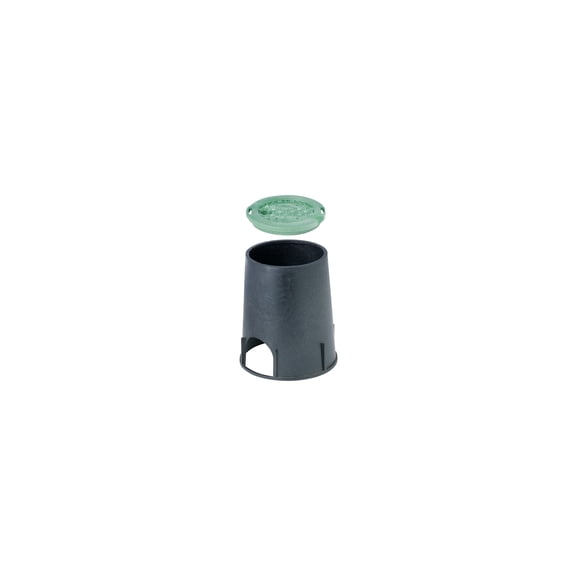 National Diversified Round Valve Box with Cover, Case of 8