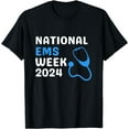 National EMS Week 2024 USA Flag Emergency Medical Services TShirt