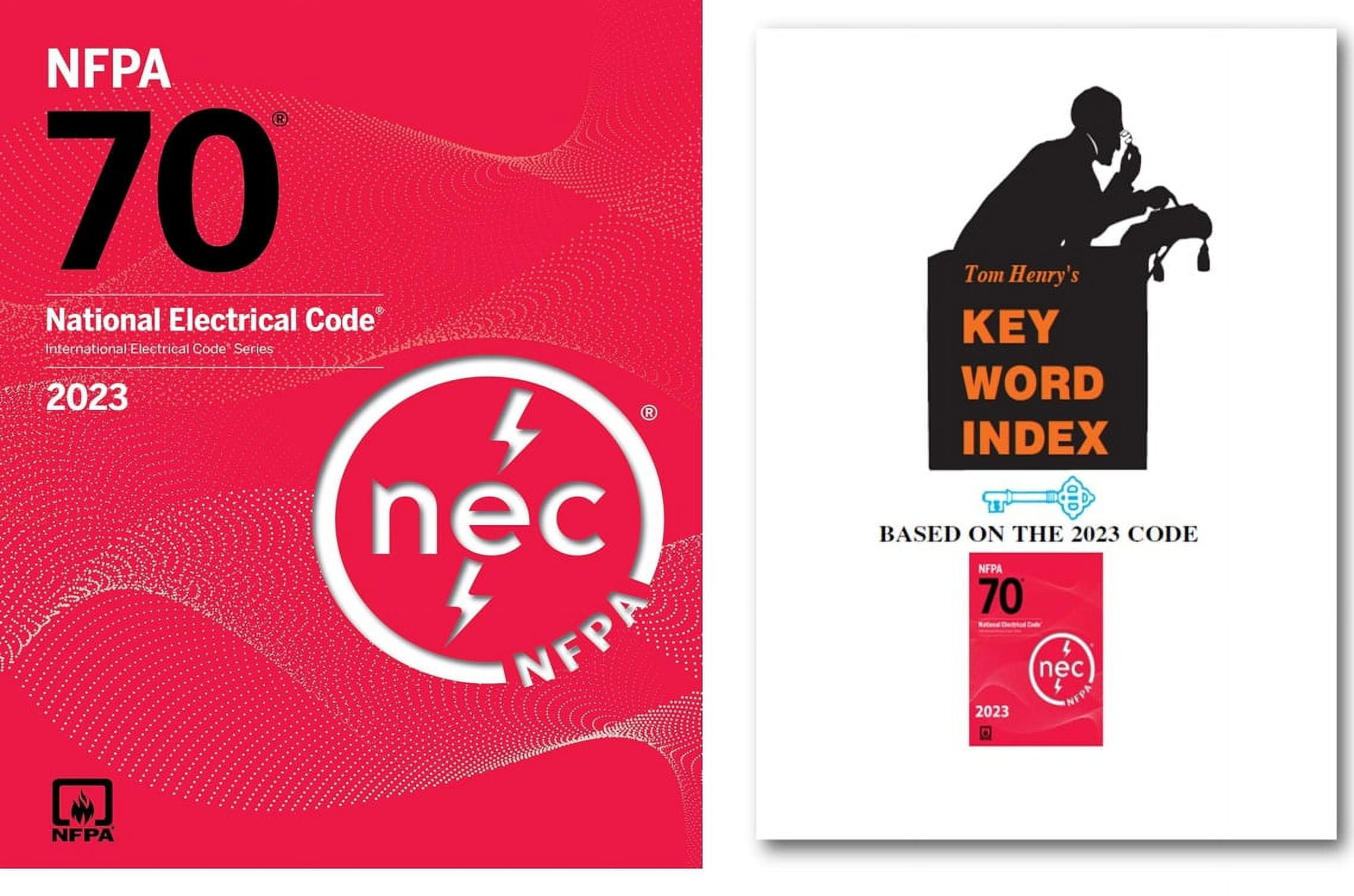 National Electrical Code, 2023 Edition with 2023 Key Word Index by Tom Henry Paperback NFPA 70