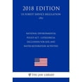 thumbnail image 1 of National Environmental Policy Act - Categorical Exclusions for Soil and Water Restoration Activities (US Forest Service Regulation) (FS) (2018 Edition), 1 of 1