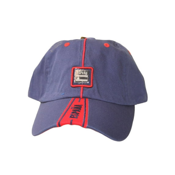 National Espana Spain Steel Logo Hat Cap , Navy Blue