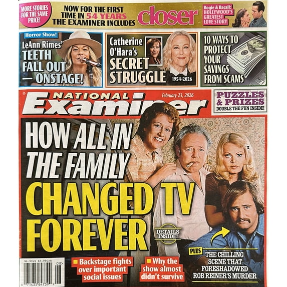 National Examiner Magazine February 23, 2026