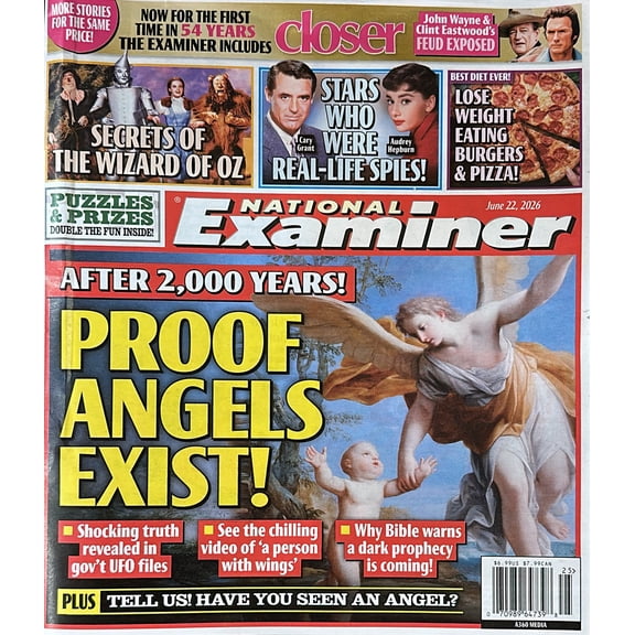 National Examiner Magazine June 22, 2026