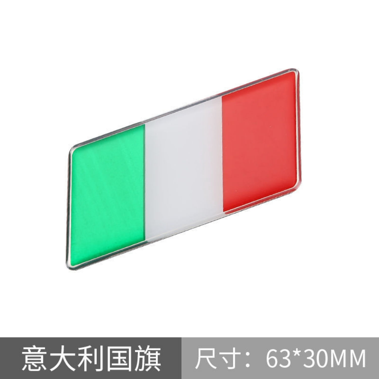 National Flag Car Sticker Metal Crystal Tail Emblem Auto Exterior ...
