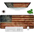 thumbnail image 1 of National Flag Large Mouse Pad Gaming Mouse Pad Office Desk Accessories XL Desk Mat 31.5x11.8x0.12 inch Large Desk Pad Keyboard Pad (National Flag), 1 of 6