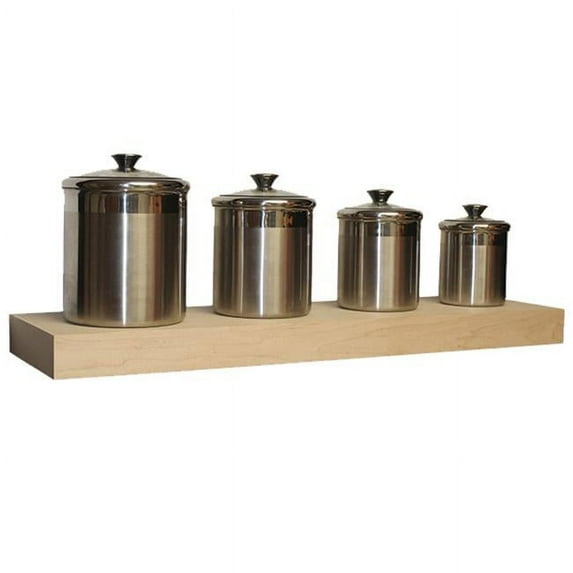 National Floating Shelves, Alder - 2.5 x 10 x 48 in.