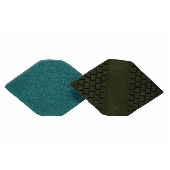 National Flooring Equipment Diamond Corner Resin Tooling Attachments - 100 Grit