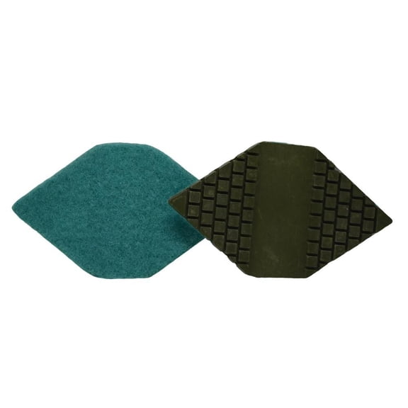 National Flooring Equipment Diamond Corner Resin Tooling Attachments - 400 Grit