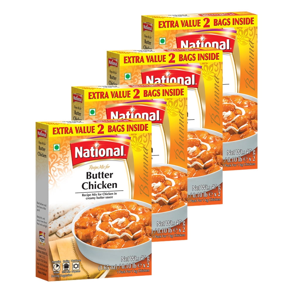 National Foods Butter Chicken Recipe Mix 3.30 oz (94g) South Asian