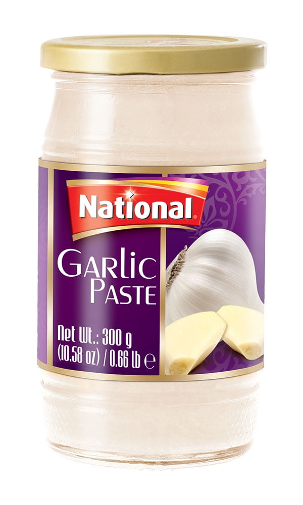 National Foods Garlic Paste 10.58 oz (300g) Freshly Grinded